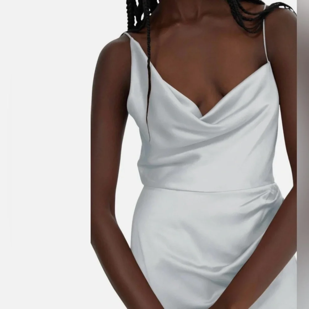 New! Significant Other Aria Silver Mint Dress 🩶 size 4 NWT! - Picture 3 of 14